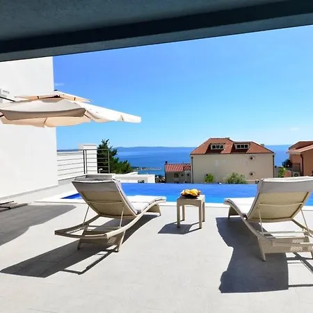 Nina A Luxury In Makarska, Heated Pool